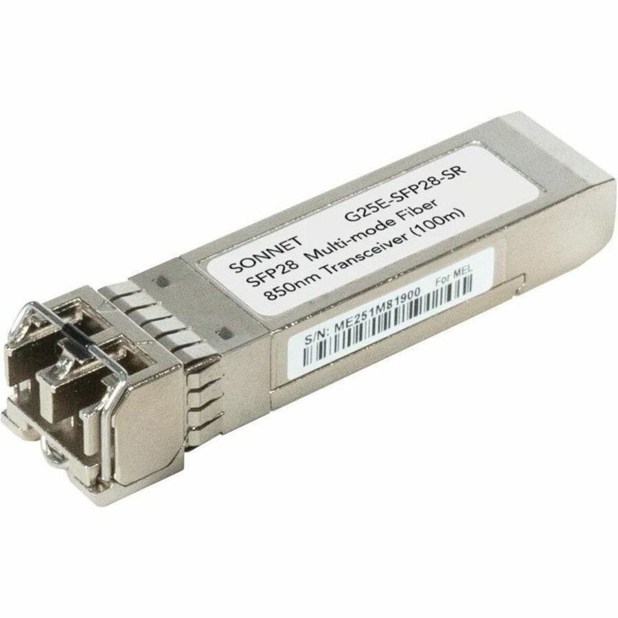 SFP28 SHORT RANGE TRANSCEIVER (FOR TWIN10GM, TWIN25G, AND QNAP SWITCHES)