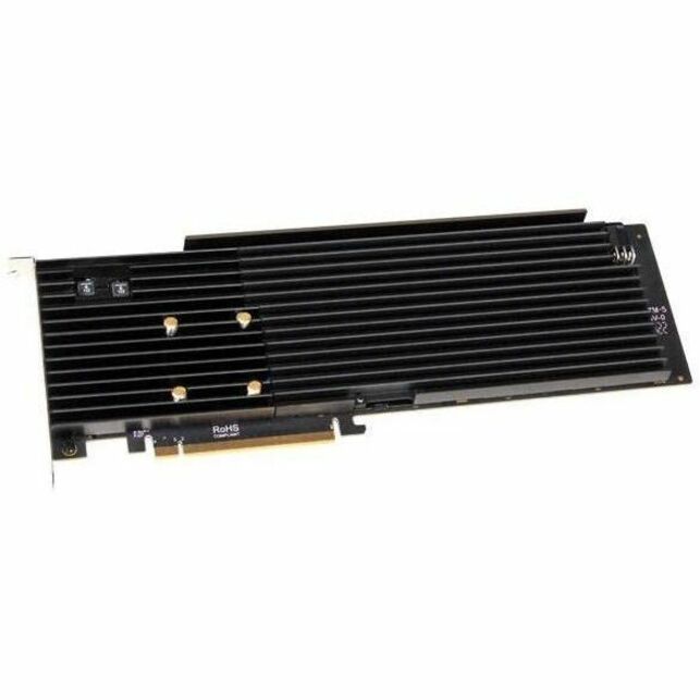 SONNET M.2 8X4 SILENT GEN4 PCIE CARD EIGHT M.2 NVME SSD SLOTS ON A PCIE 4.0 X16