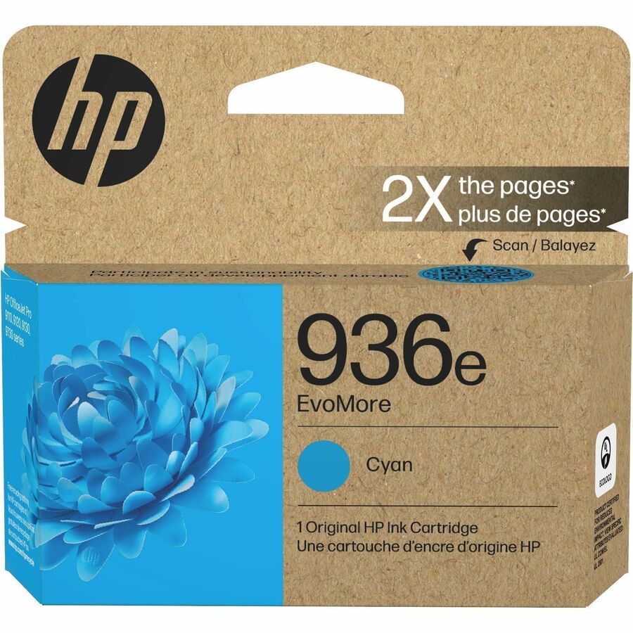 HP 936E EVOMORE CYAN ORIGINAL INK CARTRIDGE