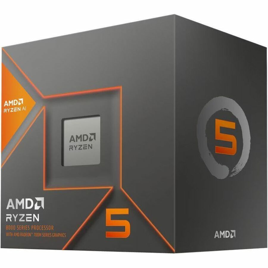 AMD RYZEN 5 8600G, WITH WRAITH STEALTH COOLER