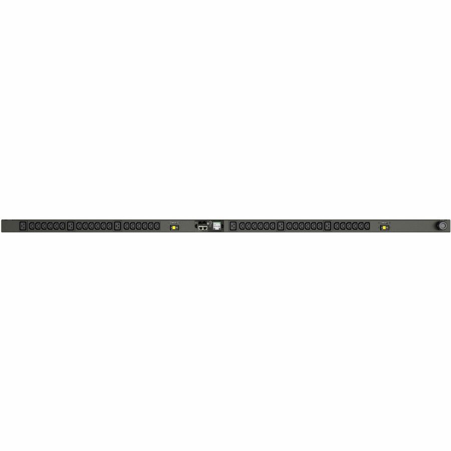 RPDU, MONITORED UNIT LEVEL EC, 30A, 208V, 4.9KW, VERTICAL, (36) IEC C13, (6) IEC