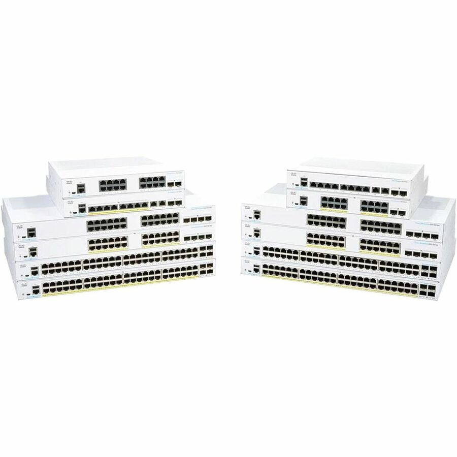 CBS250 SMART 8-PORTGE,FULLPOE EXT PS2X1GCOMBO REMANUFACTURED