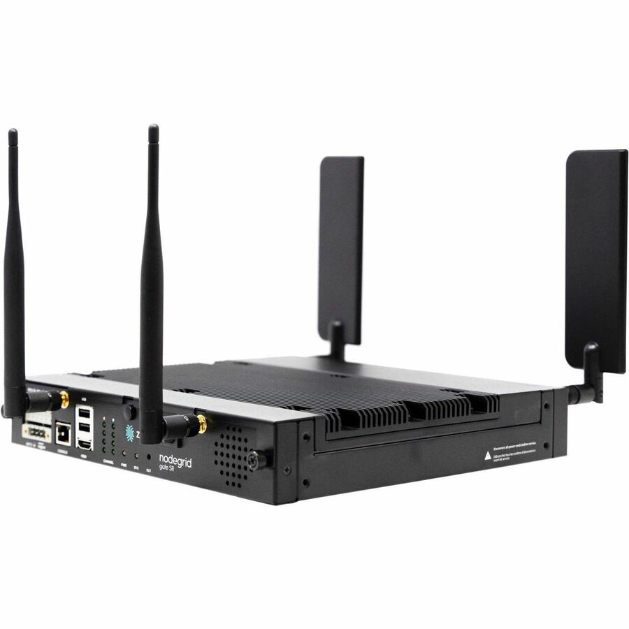 ZPE GATE SR, 8XRJ45 SERIAL ROLLED, 11XETH (5 GBE, 4X POE+, 2 SFP+), 4-CORE CPU,