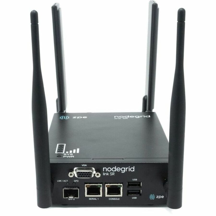 ZPE LSR, 1X RJ45 SERIAL ROLLED, 1XETH (POE IN), 1X SFP, 2 GPIO, 2 OUT, 2-CORES,