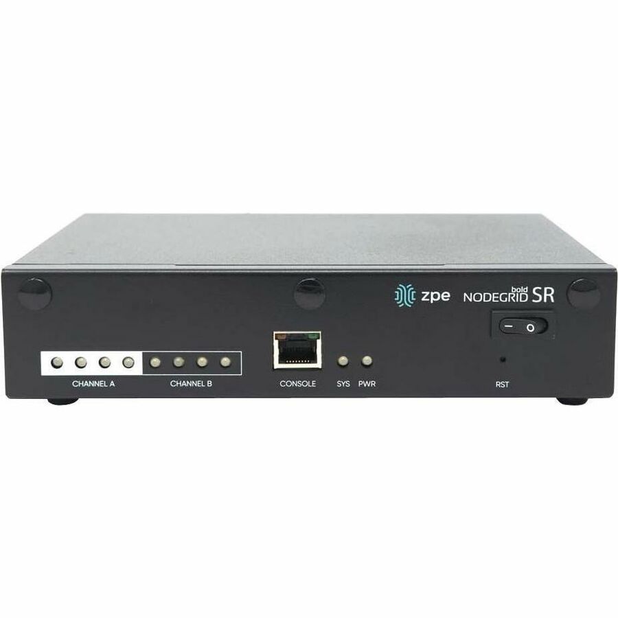 ZPE BOLD SR, 8X RJ45 SERIAL ROLLED, 5X GBE, 2-CORE CPU, 4GB DDR3, 32GB SLC, 4G