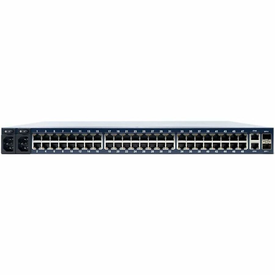 ZPE NSCP. 96X RJ45 SERIAL ROLLED, 2X GBE, 2X SFP+, 4-CORE CPU, 4GB DDR4, 32GB SL