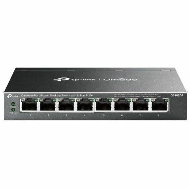 OMADA 8-PORT GIGABIT DESKTOP SWITCH WITH 8-PORT POE+