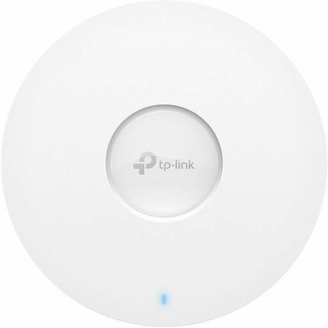 Ax5400 Ceiling Mount Dual-Band Wi-Fi 6 Access Point Port: 1 2.5 Gigabit RJ45 Port Speed:574mbps at 2.4 GHz + 4804 Mbps at 5 GHz Feature: 802.3at PoE and 12v Dc (Power Adapter is Not Included), 6 Internal Antennas, Mu-Mimo, 160mhz Supported, Seamless Roaming, Band Steering, Beamforming, Load Balance, Airtime Fairness, Centralized Management by Omada Sdn Controller, Omada App