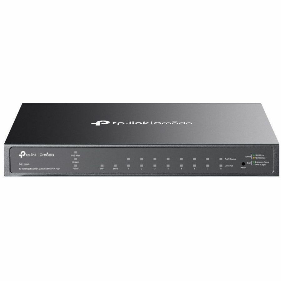 8-PORT GIGABIT SMART POE SWITCH