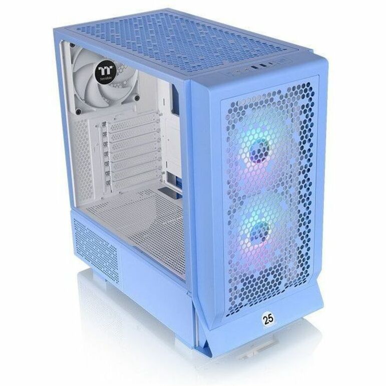 THERMALTAKE CERES 330 HYDRANGEA BLUE SUPPORT WITH HIDDEN-CONNECTOR MOTHERBOARDS