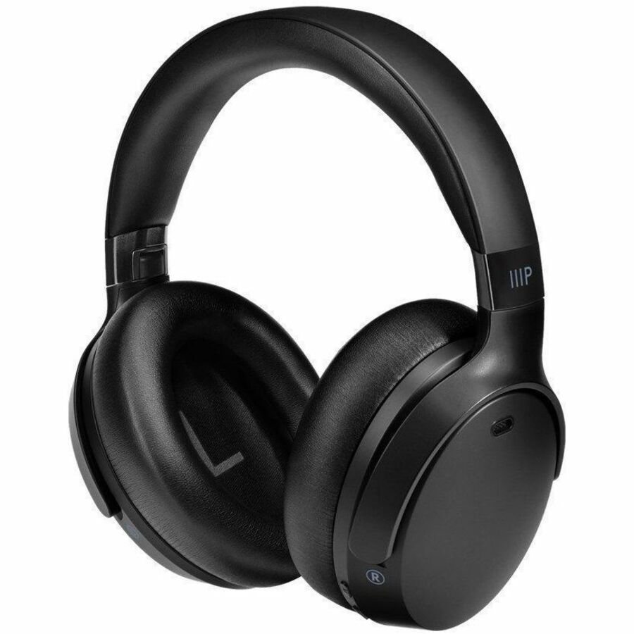 DUAL DRIVER HEADPHONES WITH ACTIVE NOISE CANCELLING; BLUETOOTH 5; 20MM AND 40MM