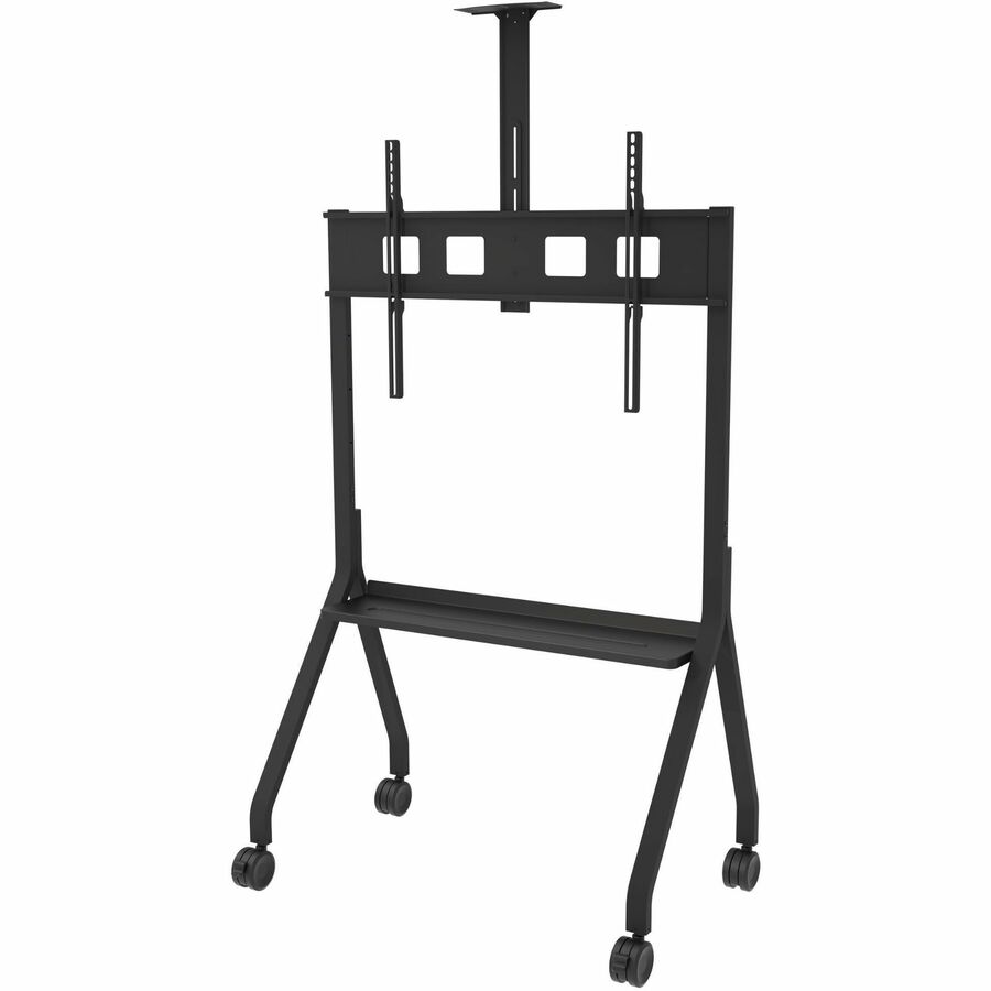 PARAMOUNT UNIVERSAL CART FOR 55-75IN DISPLAYS W/ SHELF