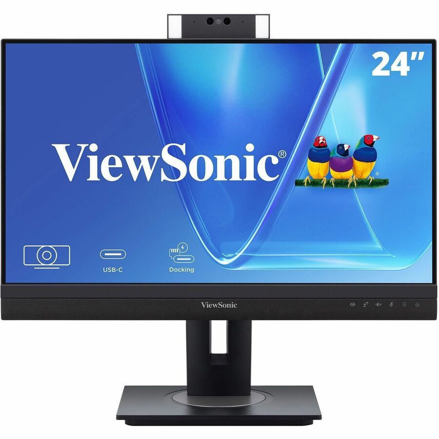 24IN 1080P VIDEO CONFERENCING MONITOR WITH WINDOWS HELLO COMPATIBLE IR WEBCAM, 9