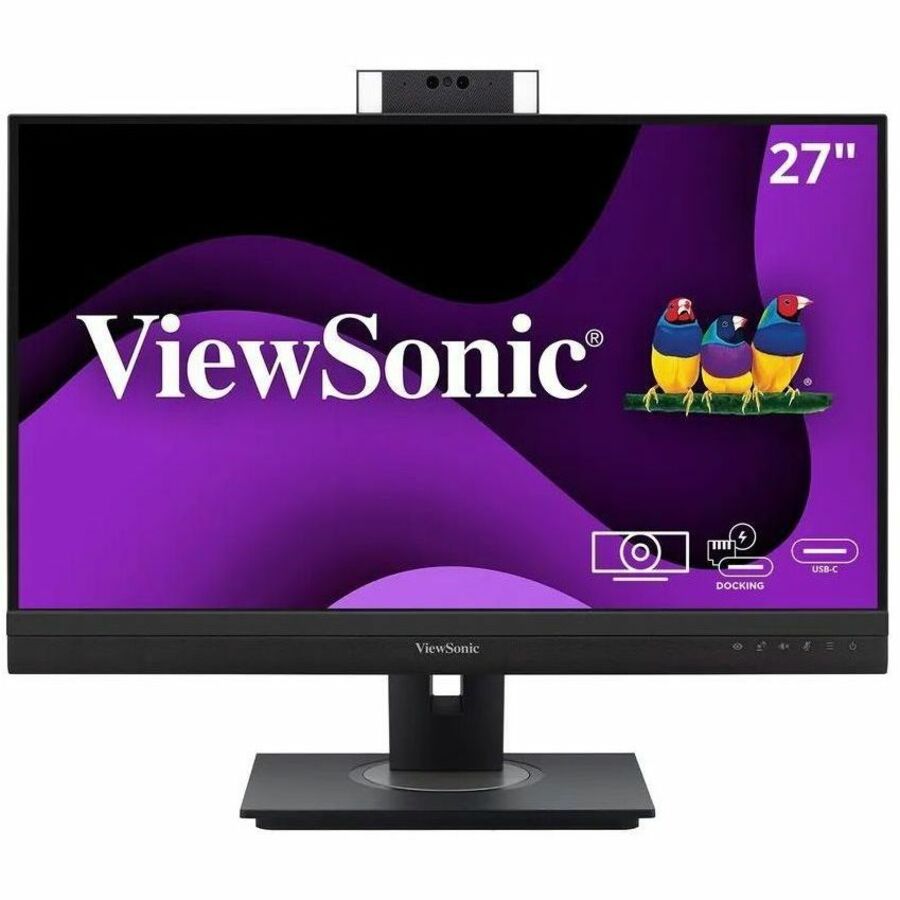 27IN 1440P VIDEO CONFERENCING MONITOR WITH WINDOWS HELLO COMPATIBLE IR WEBCAM, 9