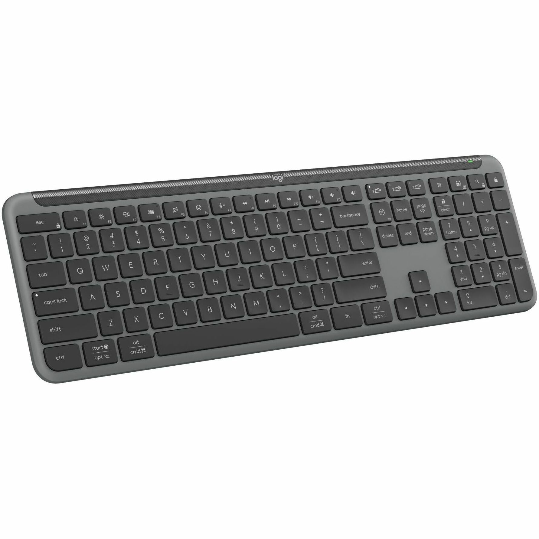 LOGITECH Signature Slim K950 Wireless Keyboard with Quiet Typing - Graphite