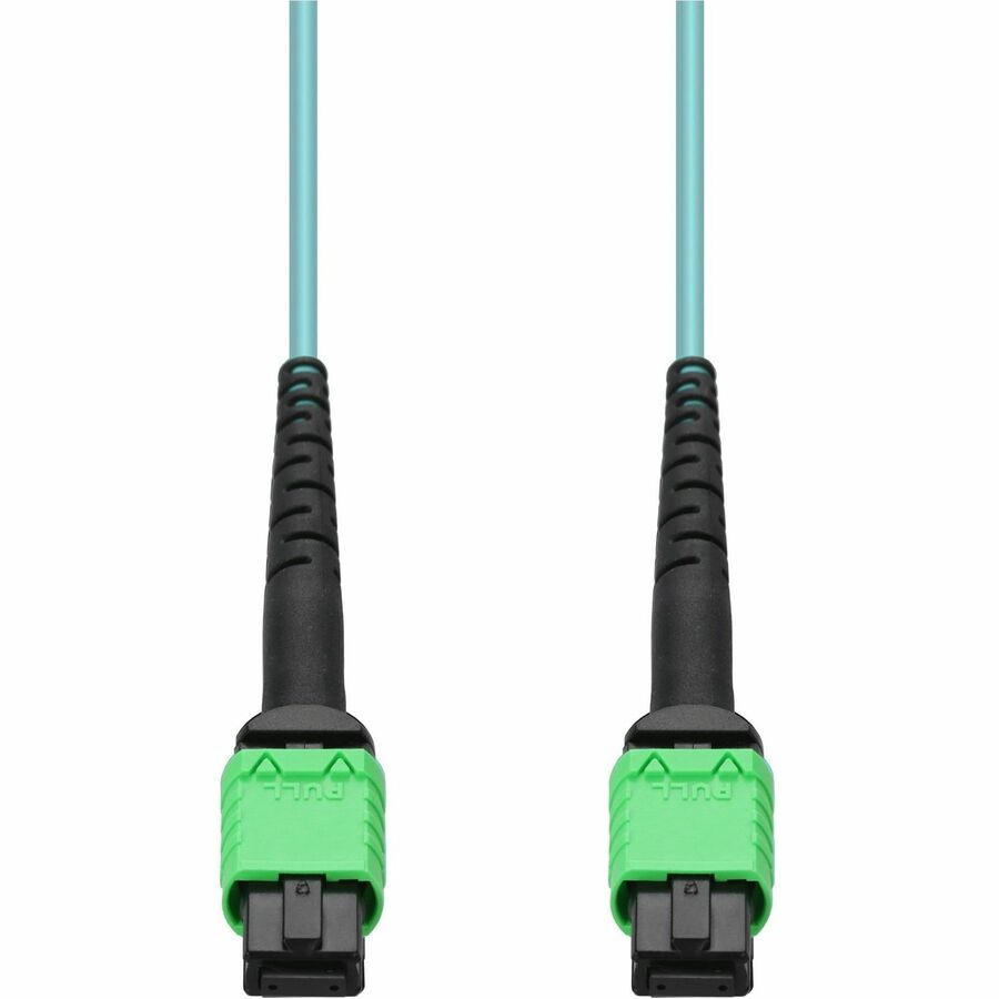 ADDON 1M MPO/APC TO MPO/APC AQUA OM4 OFNR (RISER-RATED) 16-STRAND FIBER PATCH CA
