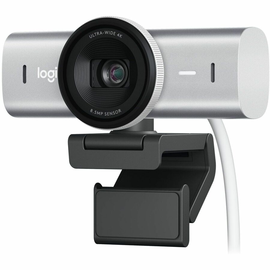 LOGITECH MX BRIO 4K ULTRA HD WEBCAM - PALE GREY