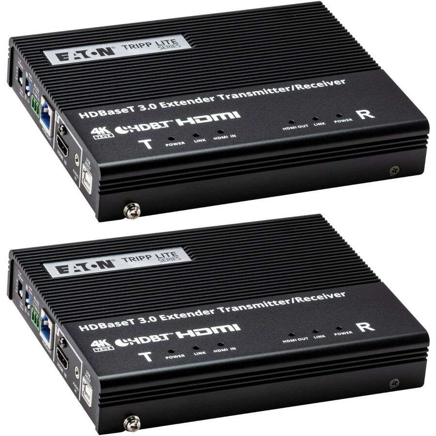 EATON TRIPP LITE SERIES HDBASET 3.0 TRANSMITTER AND RECEIVER KIT, HDMI 4K 60 HZ