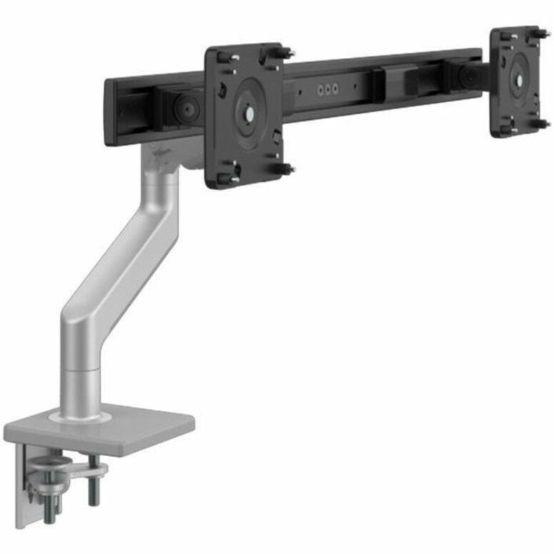 M8.1 FOR DUAL MONITORS WITH CROSSBAR SILVER WITH GRAY TRIM