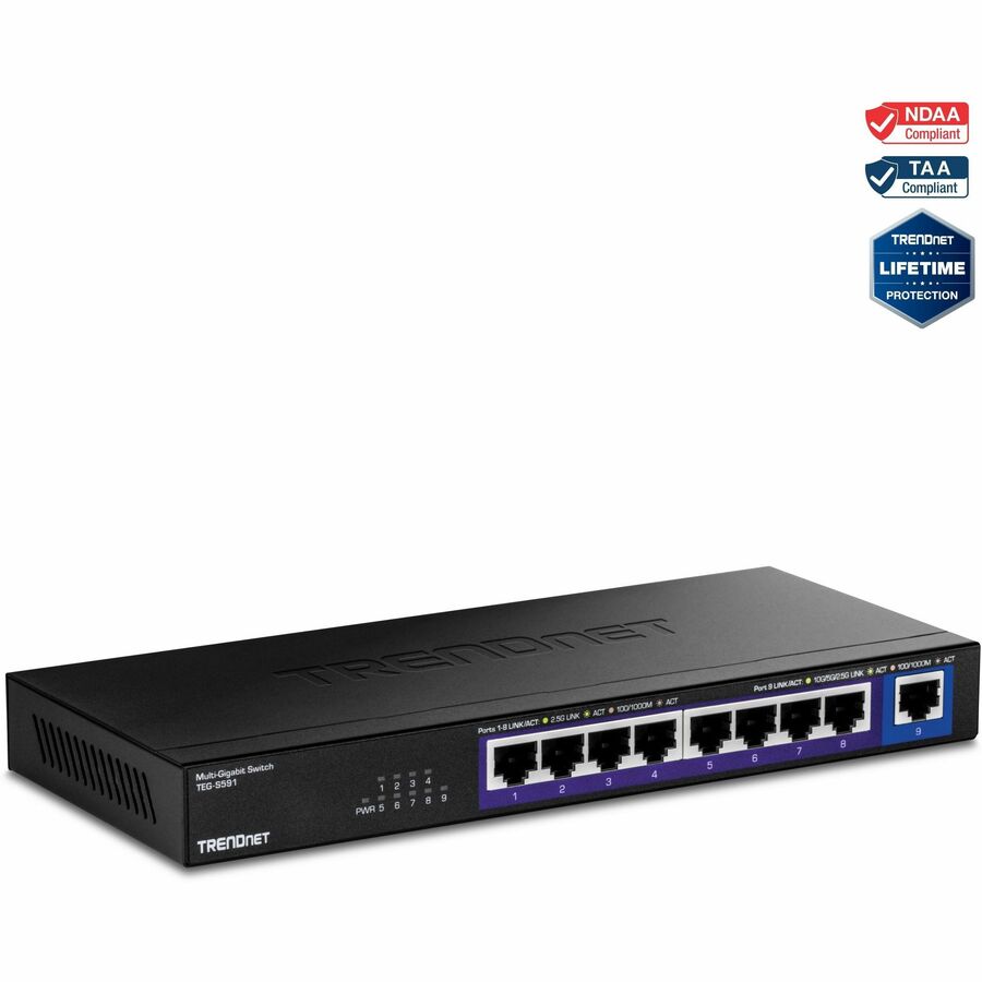 9 Port Multi Gig Switch