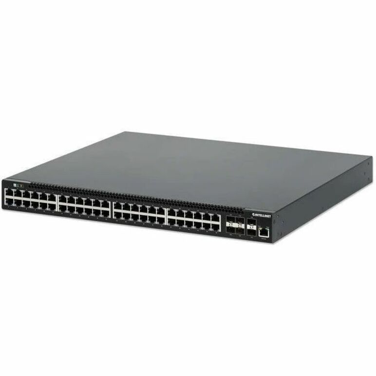 54-PORT L3 FULLY MANAGED POE+ SWITCH WITH 48 GIGABIT ETHERNET PORTS AND 6 SFP+ U