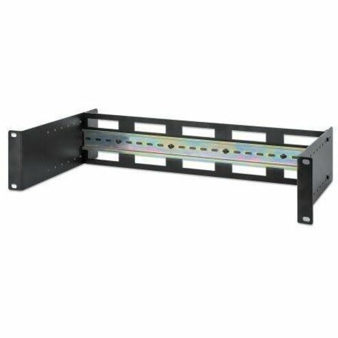 ADJUSTABLE 19 RACKMOUNT DIN RAIL KIT, 2U