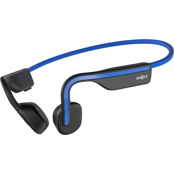 SHOKZ OpenMove Bluetooth Bone Conduction On-Ear Sport Headphones Blue