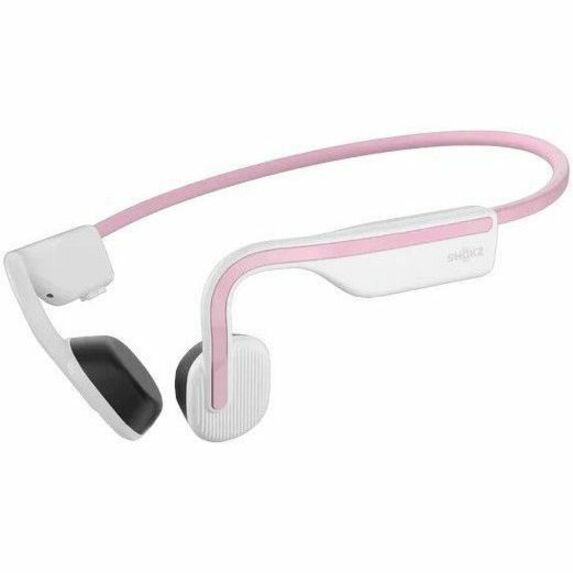 SHOKZ OpenMove Wireless Headphones, Pink | Bluetooth | 7th Gen Bone Conduction & Open-Ear Design with Mic | IP55 Water Resistant | 6-Hour Battery Life