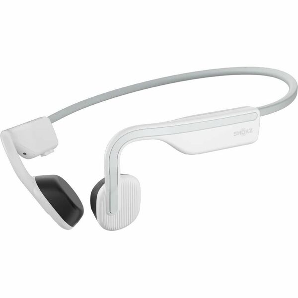 SHOKZ OpenMove Bluetooth Bone Conduction On-Ear Sport Headphones White