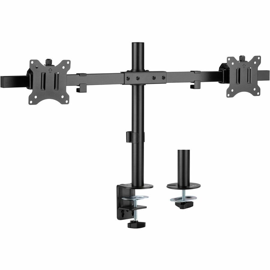 ERGOREACH EP17 DUAL MONITOR POLE MOUNT, C-CLAMP & GROMMET-SUPPORTS, TWO 32DISPL