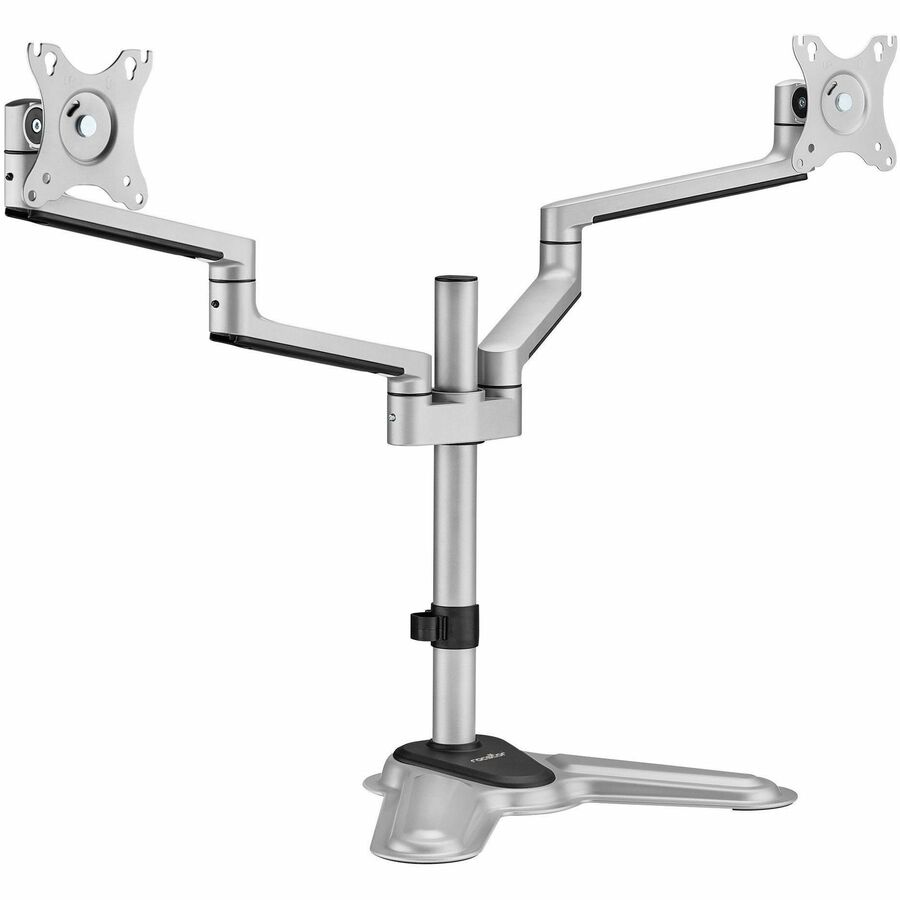 ERGOREACH EP11 PREMIUM ALUMINUM DUAL-SCREEN MONITOR STAND, SUPPORTS UP TO TWO 32