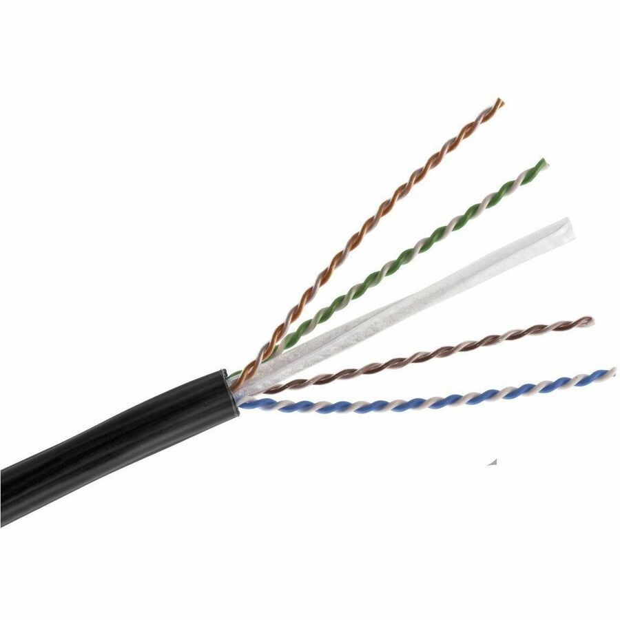 NETWORK CABLE TYPE: BULK CABLE - 1000FEET LENGTH - ENCLOSURE COLOR: BLACK - JACK