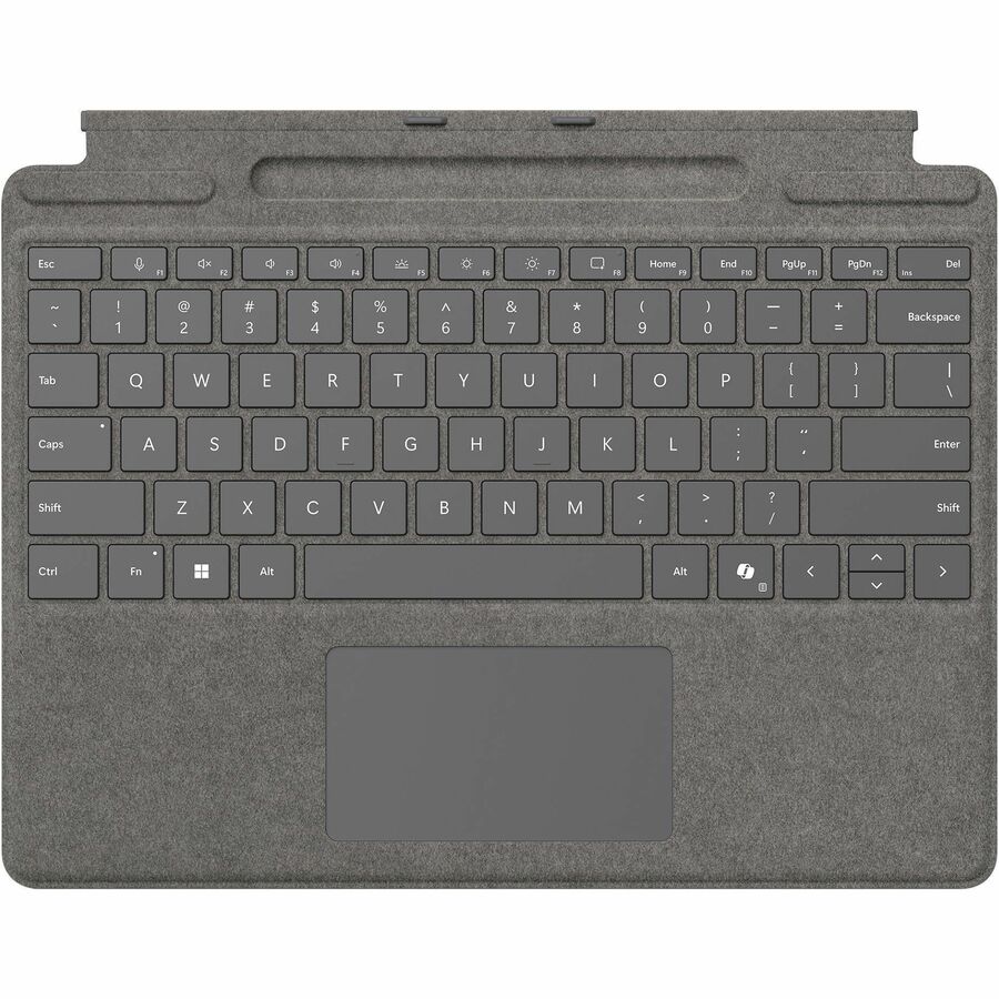 MICSOFT SURFACE PRO KEYBOARD W/PENSTOR COMMERCIAL PLATINUM