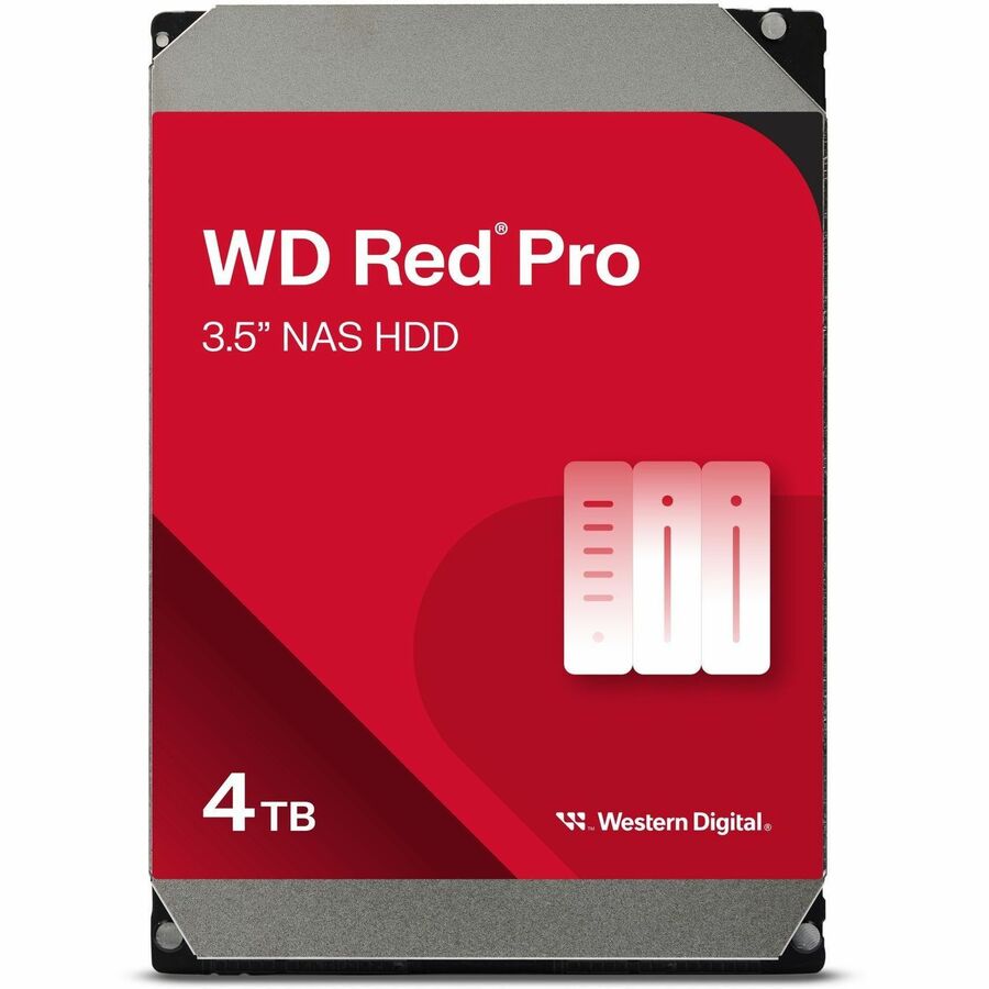 WD Red Pro 4 TB 3.5" Internal Hard Drive - SATA - 7200rpm (WD4005FFBX)