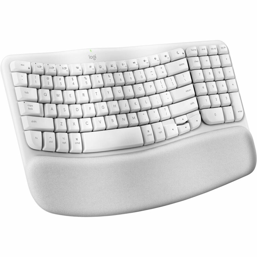 Logitech Wave Keys for Mac (Wireless Keyboard) - Off White