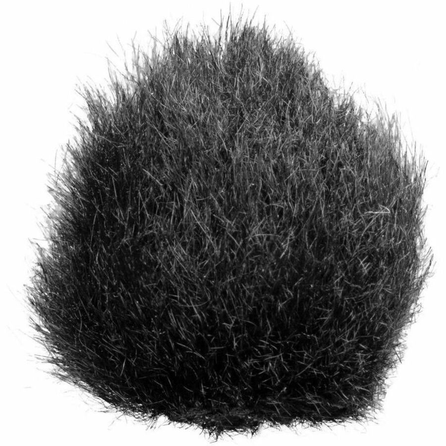 LAV FURRY WINDSCREEN, BLACK