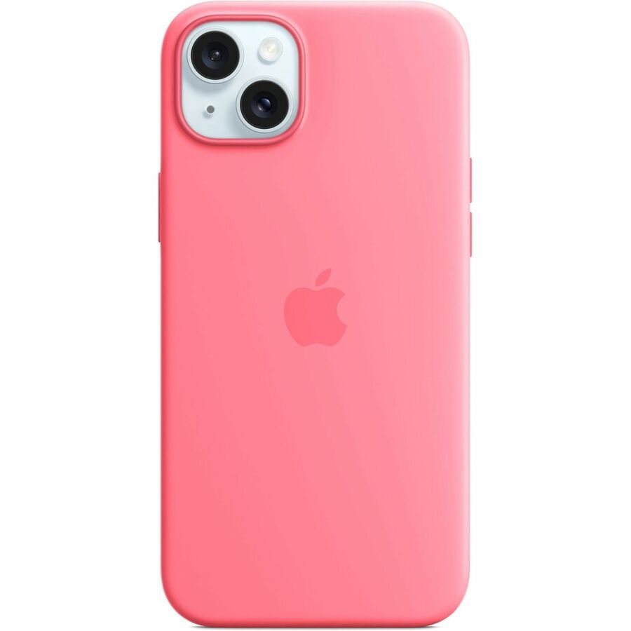 IPHONE 15 PLUS SILICONE CASE WITH MAGSAFE - PINK
