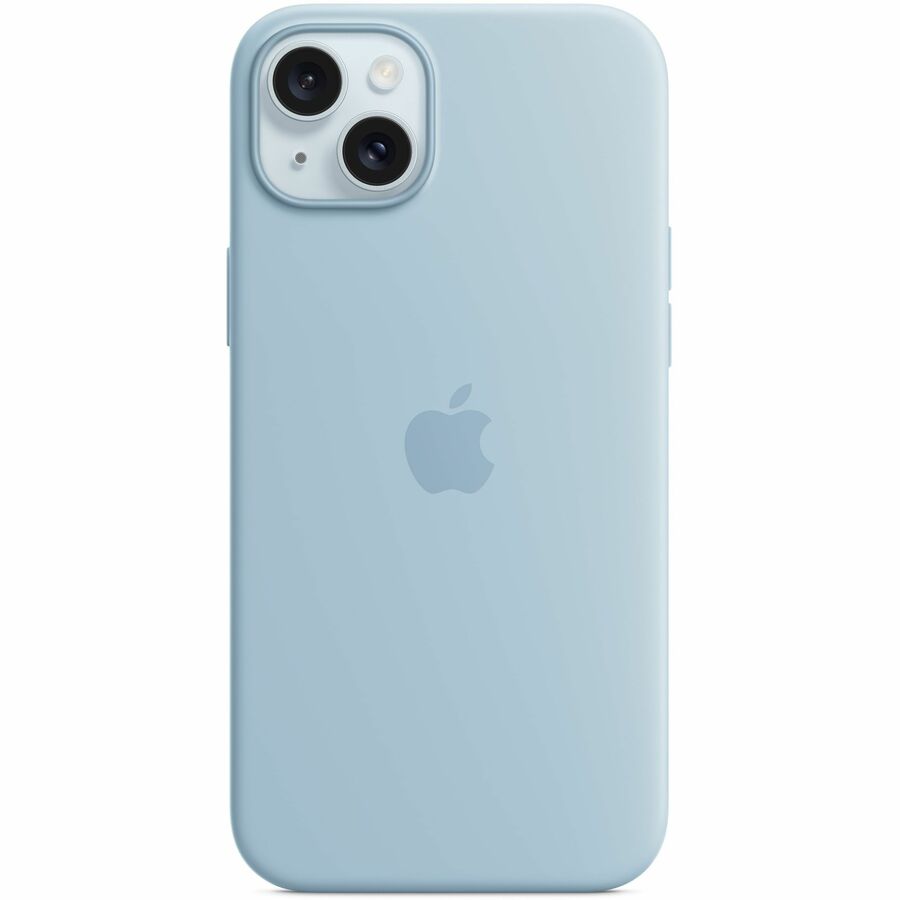 IPHONE 15 PLUS SILICONE CASE WITH MAGSAFE - LIGHT BLUE