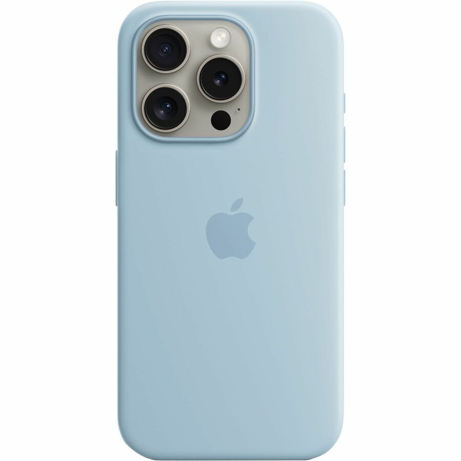 IPHONE 15 PRO SILICONE CASE WITH MAGSAFE - LIGHT BLUE
