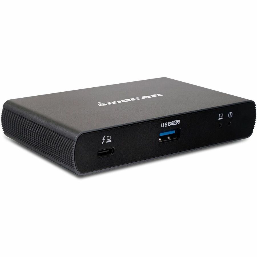 IOGEAR QUANTUM THUNDERBOLT 4 MINI DOCKING STATION, 8K, DUAL MONITOR, 86W CHARGER