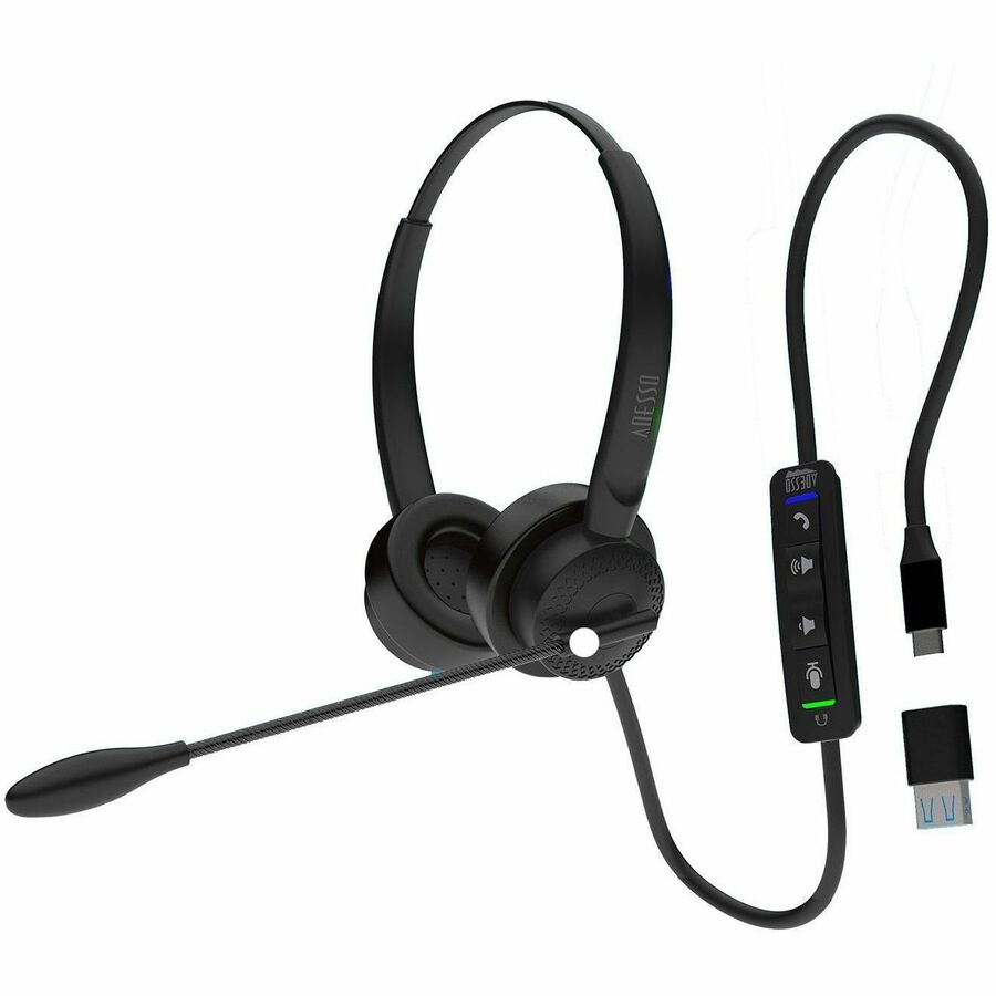 TAA COMPLIANT WIRED USB HEADSET