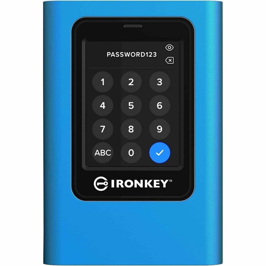 7680GB IRONKEY VAULT PRIVACY 80 XTS-AES 256-BIT ENCRYPTED EXTERNAL SSD