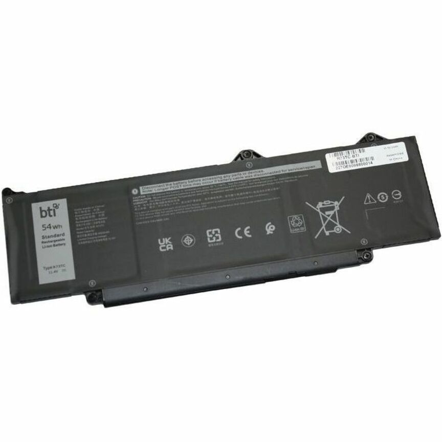 BTI R73TC-BTI 3-CELL 11.4V LI-ION NOTEBOOK BATTERY FOR DELL LATITUDE 3340, 3440,