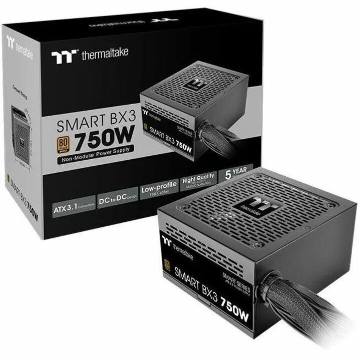 THERMALTAKE BX3 80+ BRONZE NON-MODULAR ATX 3.1 STANDARD 750W POWER SUPPLY