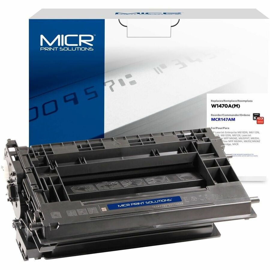 MICR PRINT SOLUTIONS NEW REPLACEMENT MICR TONER CARTRIDGE FOR HP W1470A
