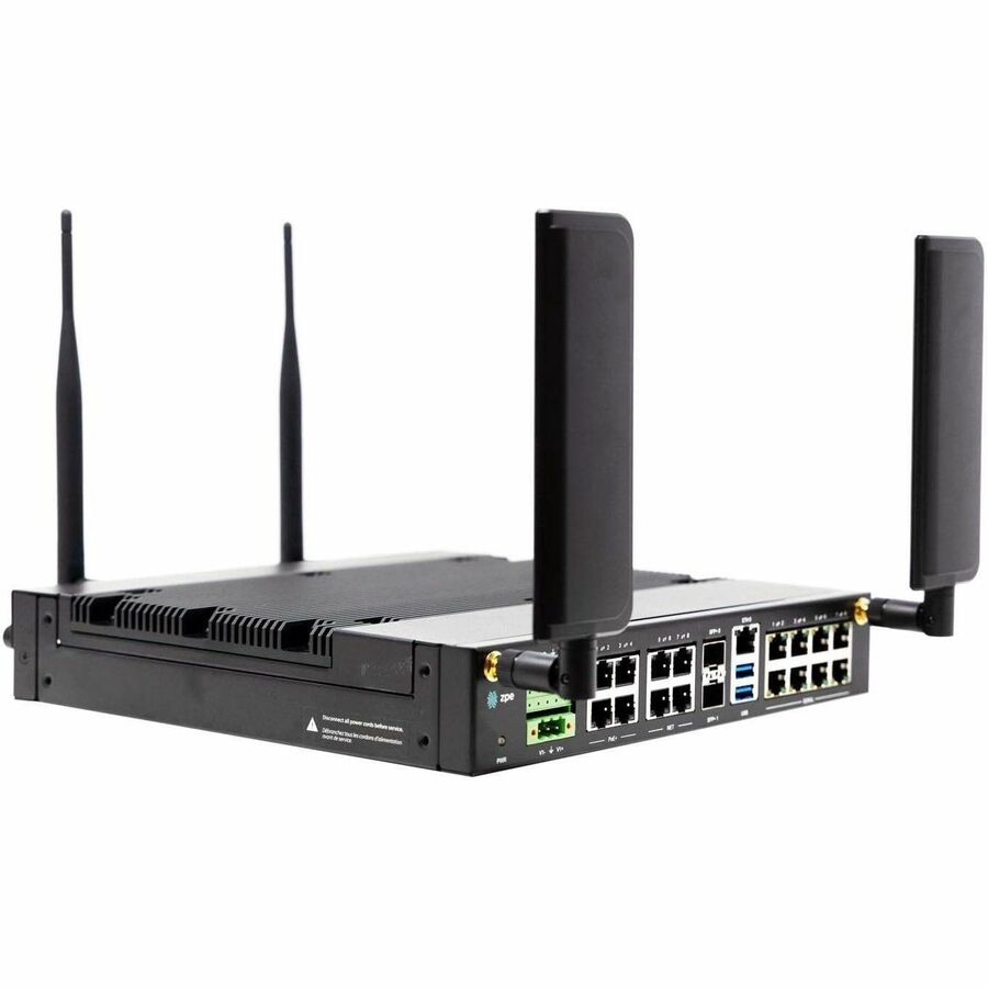 ZPE GSR, 8XRJ45 SERIAL ROLLED, 11XETH (5 GBE, 4X POE+, 2 SFP+), 4-CORE CPU, 8GB