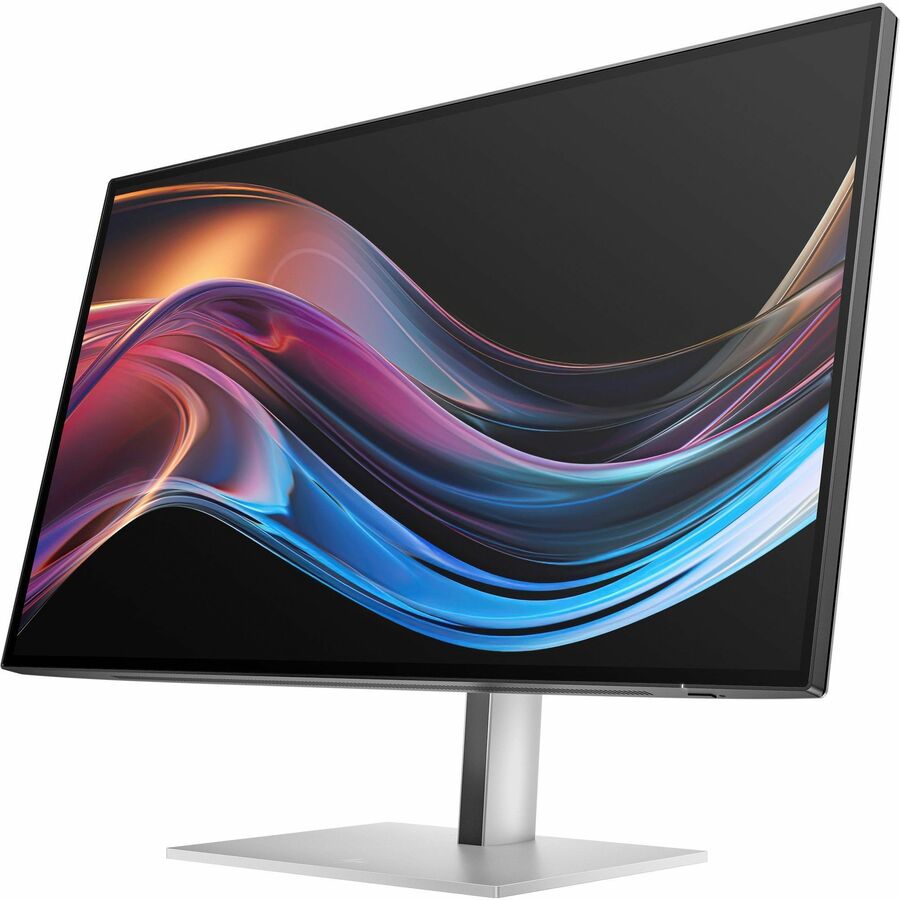 HP 727pk 27" Class 4K UHD LCD Monitor - 16:9 - Natural Silver - 27" Viewable - In-plane Switching (IPS) Black Technology - 3840 x 2160 - 1.07 Billion Colors - 400 cd/m&#178; - 5 ms - HDMI - DisplayPort - KVM Switch, USB Hub