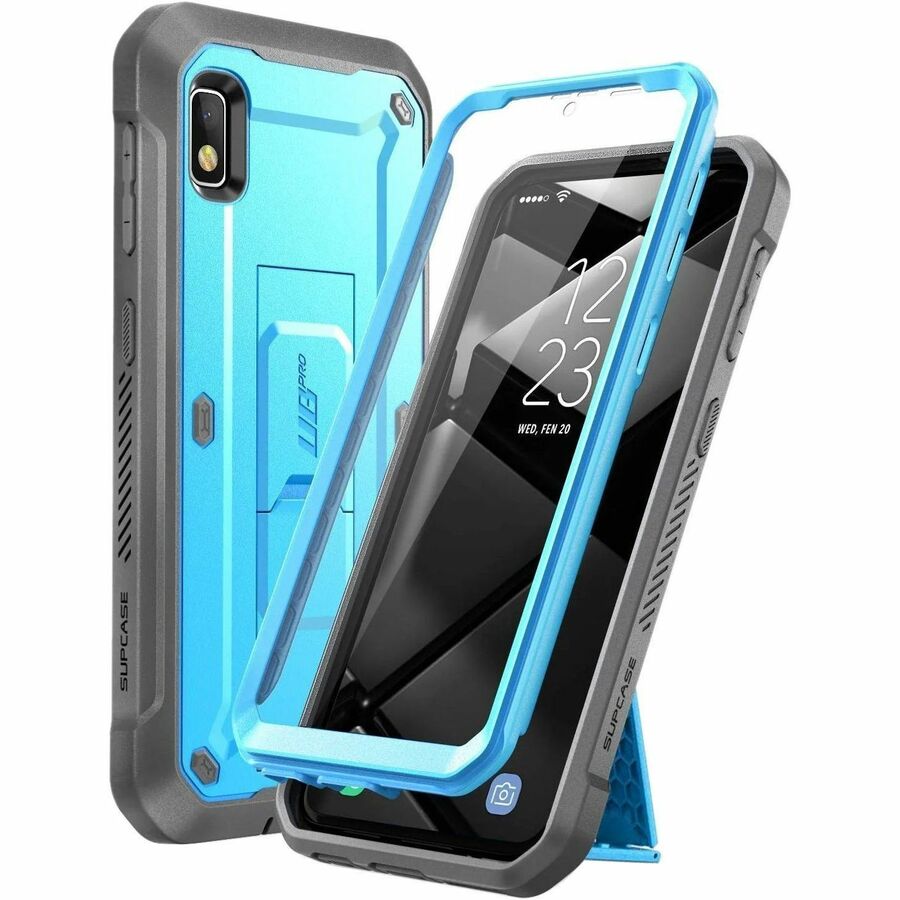 GALAXY A10E UNICORN BEETLE PRO RUGGED HOLSTER CASE-BLUE