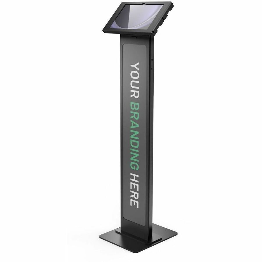 GALAXY TAB A9+ APEX ENCLOSURE BRANDABLE FLOOR STAND BLACK