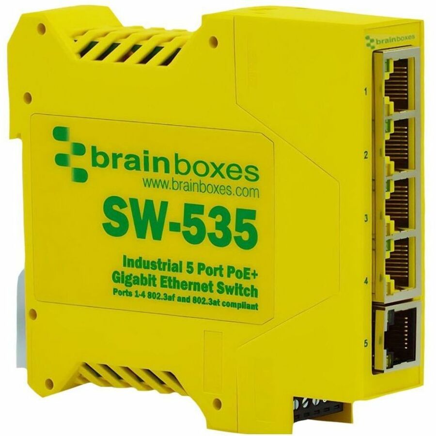 INDUSTRIAL 5 PORT POE+ GIGABIT ETHERNET SWITCH